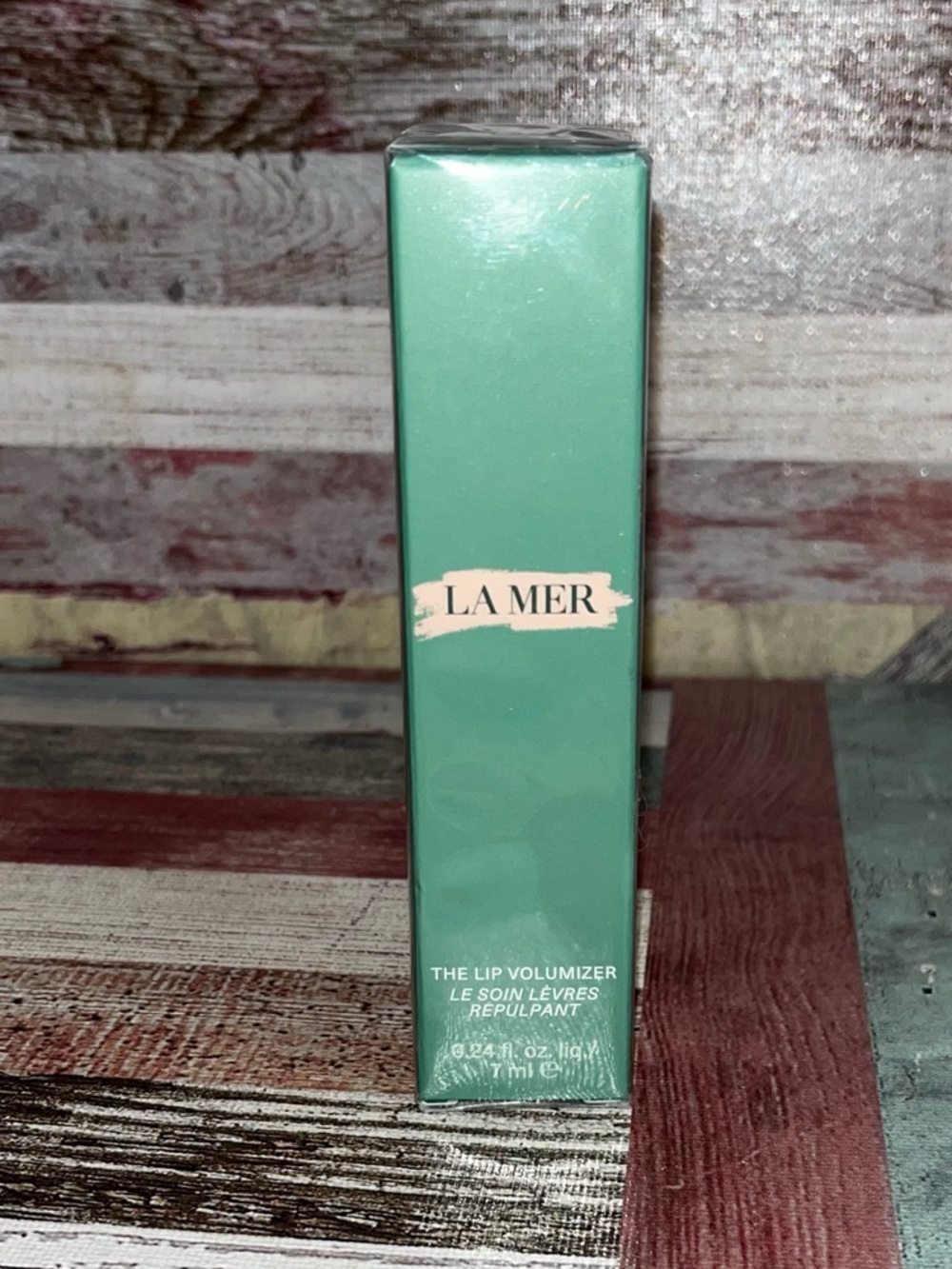 La Mer The Lip Volumizer Balm 0.24 Ounce NIB Transparent Shine Hydrates